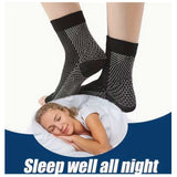 Media Calcetin Neuropatia Compresion Dolor Negra