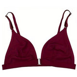 Brasier sexy talla S con cierre frontal sin aros Marron / Negro o Blanco