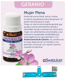 Swiss Just Aceite De Geranio Esencial + Obsequio