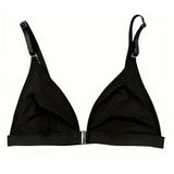 Brasier sexy talla S con cierre frontal sin aros Marron / Negro o Blanco