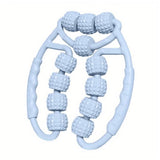 Masajeador piernas de rodillo con anillo giratorio circulacion