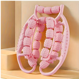 Masajeador piernas 29 rodillos con anillo giratorio  circulacion