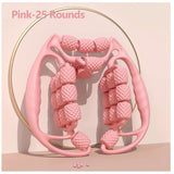 Masajeador piernas 29 rodillos con anillo giratorio  circulacion