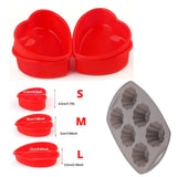Kit de moldes en silicona  especiales para pasteleria
