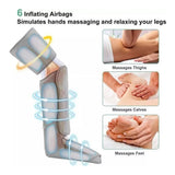 masajeador de piernas compresion termica presoterapia