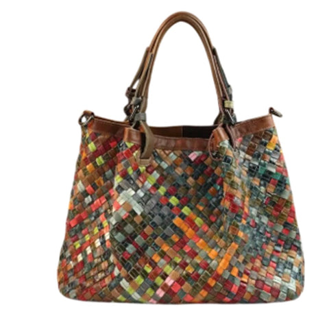 Bolso de Cuero artesanal Mindia para mujer