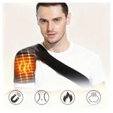 Soporte hombro para manguito rotador con calor