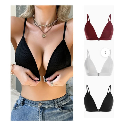 Brasier de mujer sexy sin aros talla M