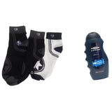 Medias x 3 pares Calcetin Hombre Tobillera Deportiva 95% + Gel Umbro fria