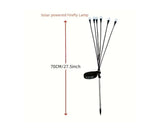 Luces navidad x 10 led  solares especial jardines