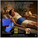 Faja Termovibradora Electrica kit (faja, Gel Y Osmotico)