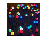 Luces navidad x 10 led  solares especial jardines