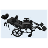 Silla de Ruedas Neurológica plegable con mesa para adulto 958