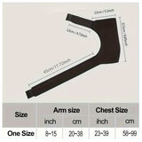 Soporte hombro para manguito rotador con calor