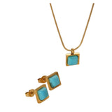 Collar + aretes  juego fantasia elegante