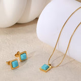 Collar + aretes  juego fantasia elegante