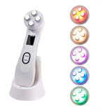 Radiofrecuencia Portatil  infrarroja RF&EMS Electroporación Mesoterapia Facial Bivolt LED
