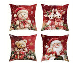 Cojines Fundas Navideñas x 4 lindos motivos