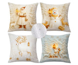 Cojines Fundas Navideñas x 4 lindos motivos