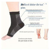 Media Calcetin Neuropatia Compresion Dolor Negra