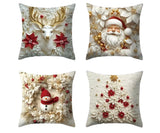 Cojines Fundas Navideñas x 4 45 x 45  lindos motivos