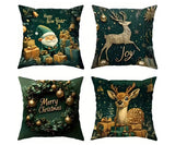 Cojines Fundas Navideñas x 4 45 x 45  lindos motivos