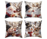 Cojines Fundas Navideñas x 4 45 x 45  lindos motivos