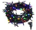 Luces Navidad 200 Led 12 Mts Multicolor Con Continuidad Multicolor