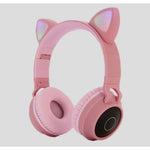 Diadema Audifono Bluetooth Orejas Gatito Gato