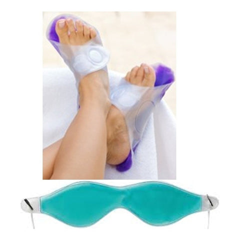 Sandalias Terapeuticas Frio - Calor Crioterapia + Gafas Frio - Sendai Group