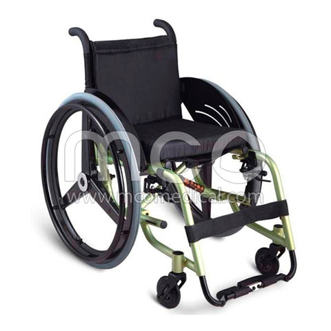 Silla De Ruedas Semideportiva 727 Fibra De Carbono Rin 3 Rad - Sendai Group