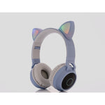 Diadema Audifono Bluetooth Orejas Gatito Gato