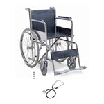 Silla De Ruedas Estandar Rin Radio Maciza Ref 1462 Nylon