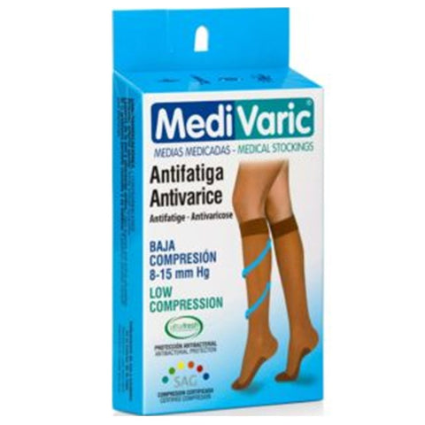 Medias de Compresion Rodilla Baja 8-15 Mmhg